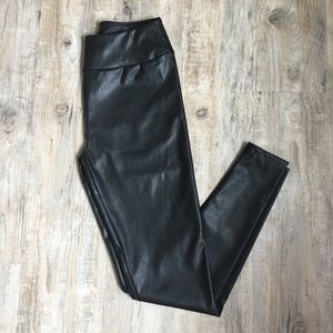 Charlotte Russe faux leather leggings